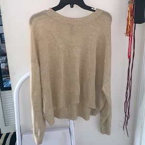 Cropped sweater